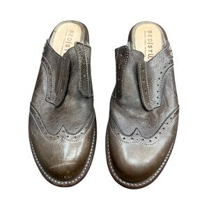 Bed Stu Brown Leather Loafers